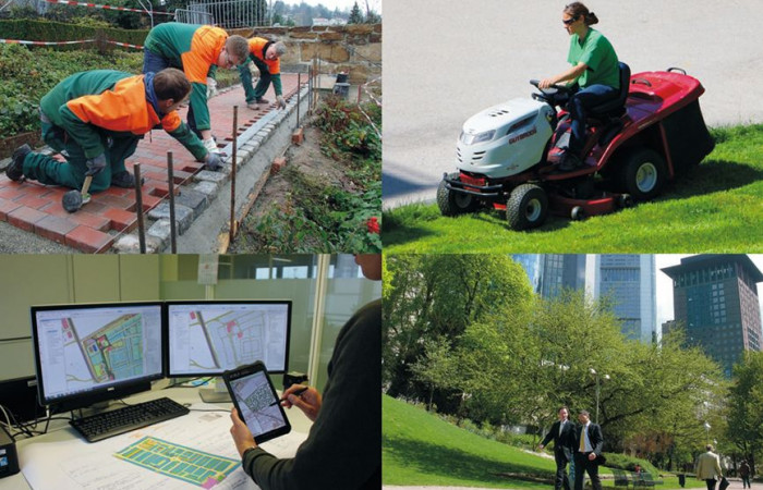 Moderne Grünflächenmanagementsysteme vernetzt alle notwendigen Daten systematisch miteinander, wodurch das gesamte Aufgaben- und Leistungsportfolio prozessorientiert gesteuert werden kann.
